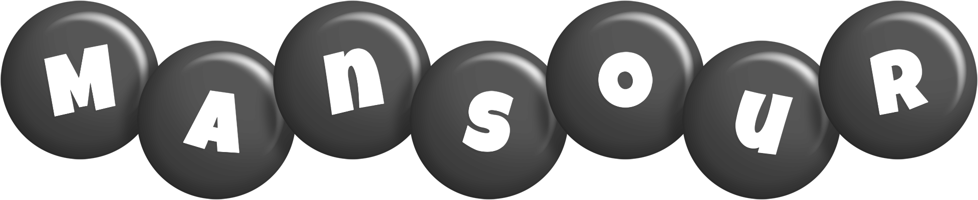 Mansour candy-black logo