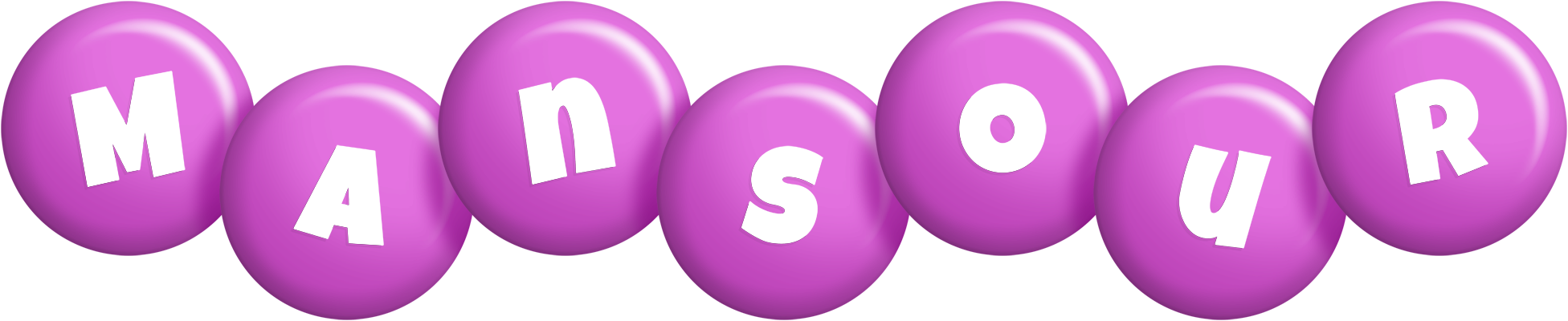 Mansour candy-purple logo