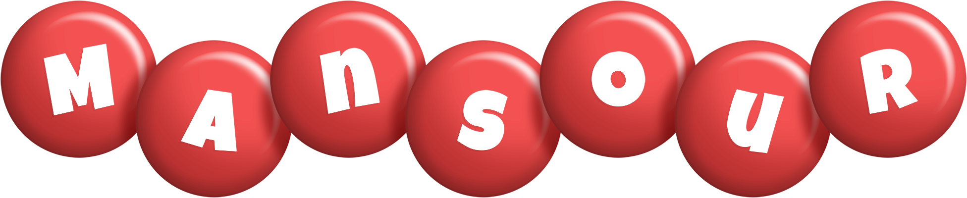 Mansour candy-red logo