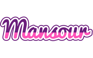 Mansour cheerful logo