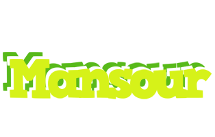 Mansour citrus logo