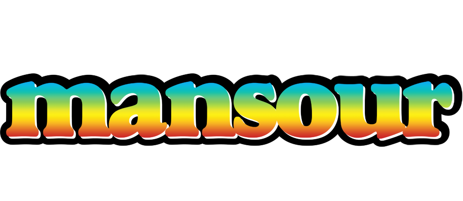 Mansour color logo