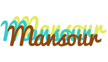 Mansour cupcake logo