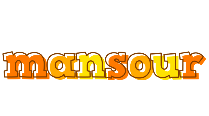 Mansour desert logo