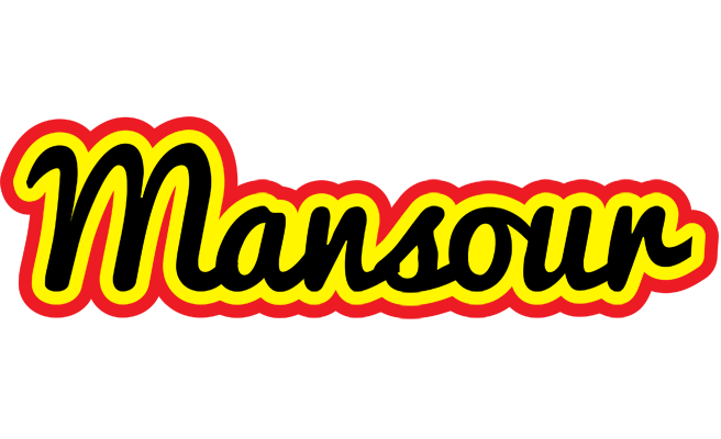 Mansour flaming logo