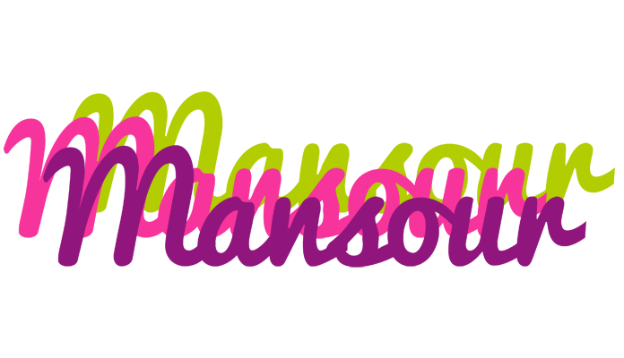 Mansour flowers logo