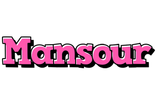 Mansour girlish logo