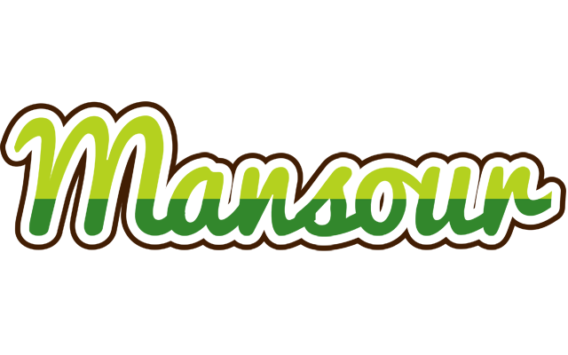 Mansour golfing logo