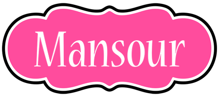 Mansour invitation logo