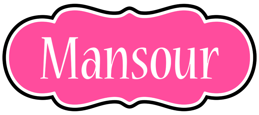 Mansour invitation logo