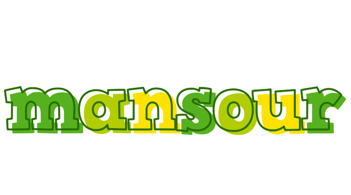 Mansour juice logo