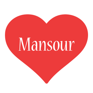 Mansour love logo