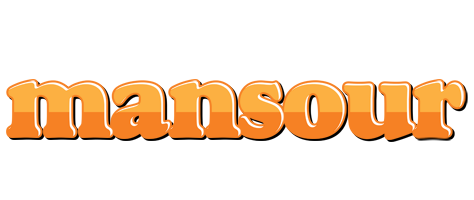 Mansour orange logo