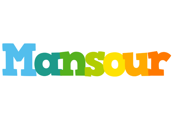Mansour rainbows logo