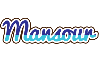 Mansour raining logo