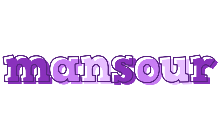 Mansour sensual logo