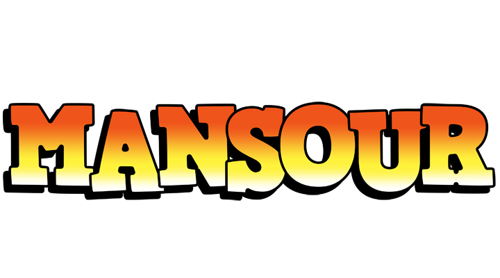 Mansour sunset logo