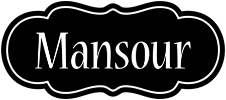 Mansour welcome logo