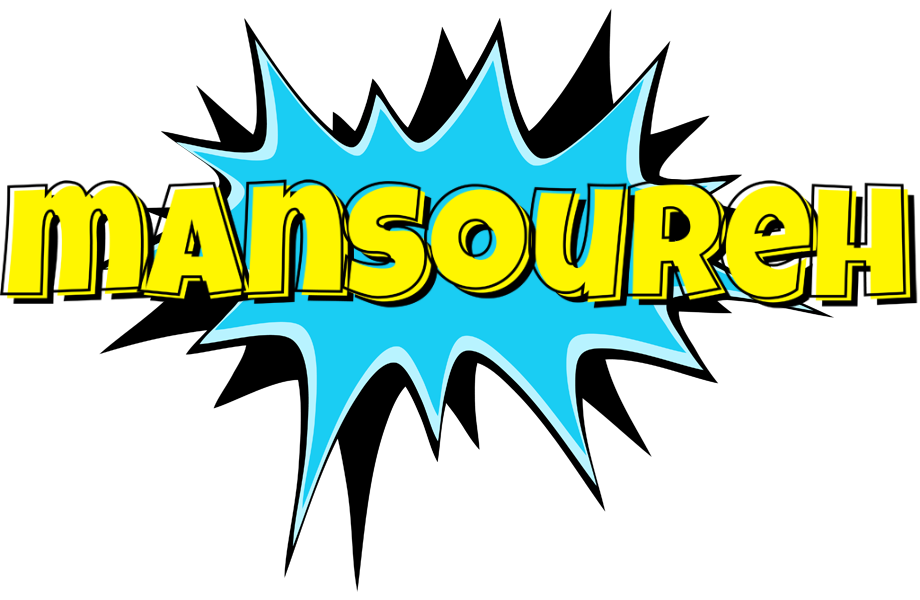 Mansoureh amazing logo