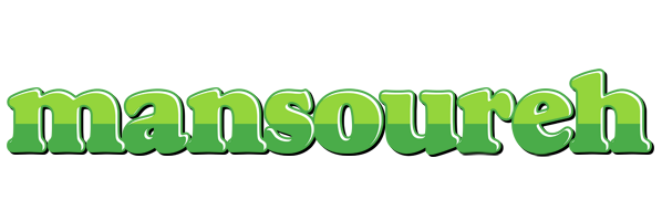 Mansoureh apple logo