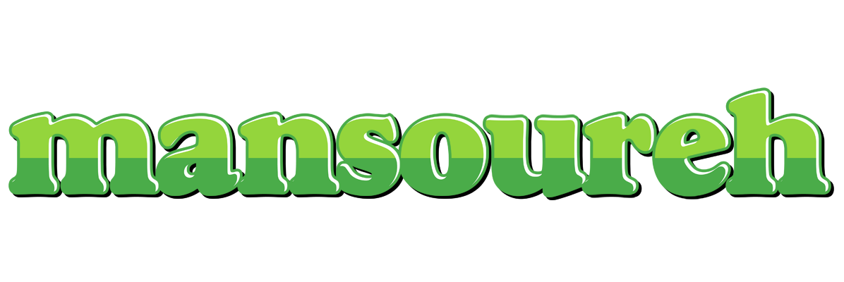 Mansoureh apple logo