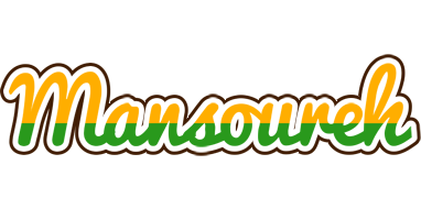 Mansoureh banana logo