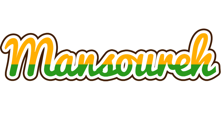 Mansoureh banana logo