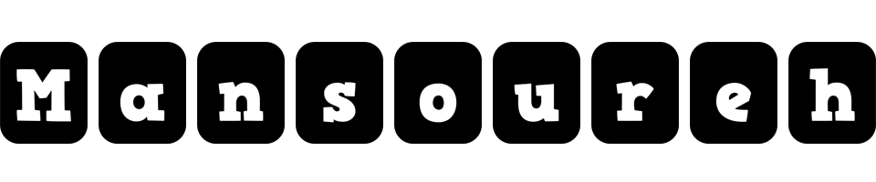 Mansoureh box logo