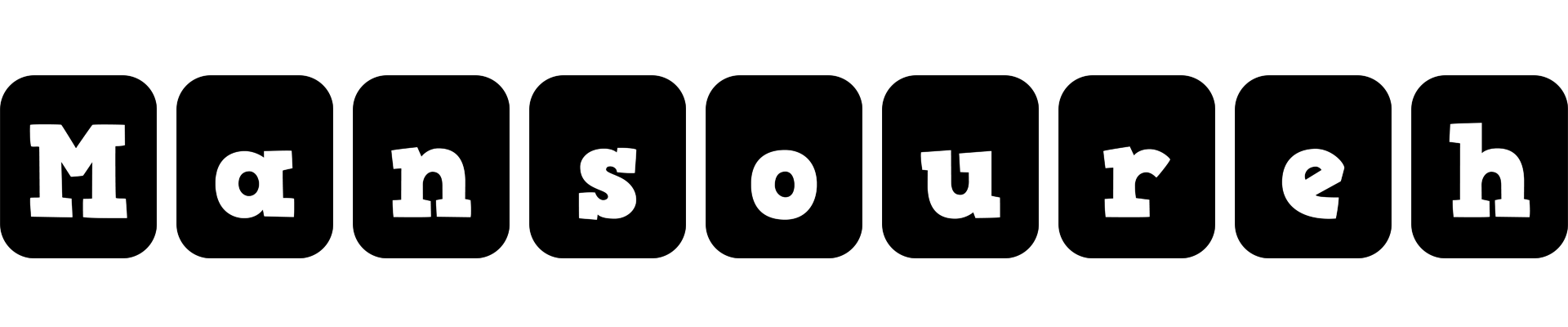 Mansoureh box logo
