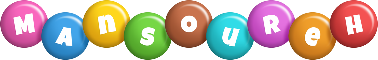 Mansoureh candy logo