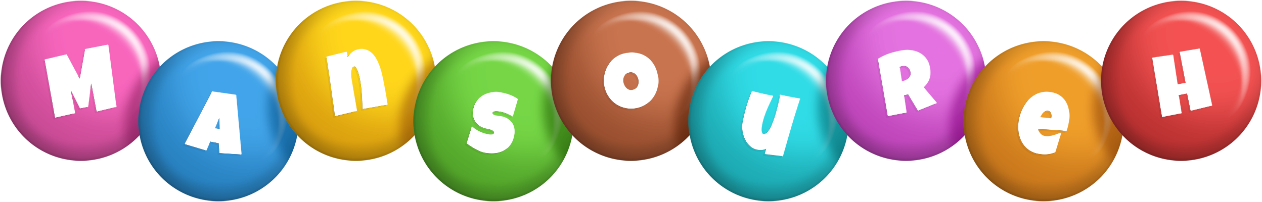 Mansoureh candy logo