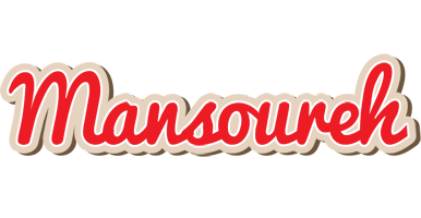 Mansoureh chocolate logo