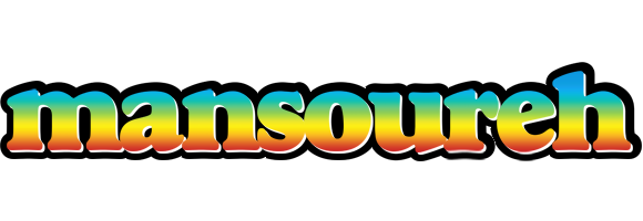 Mansoureh color logo