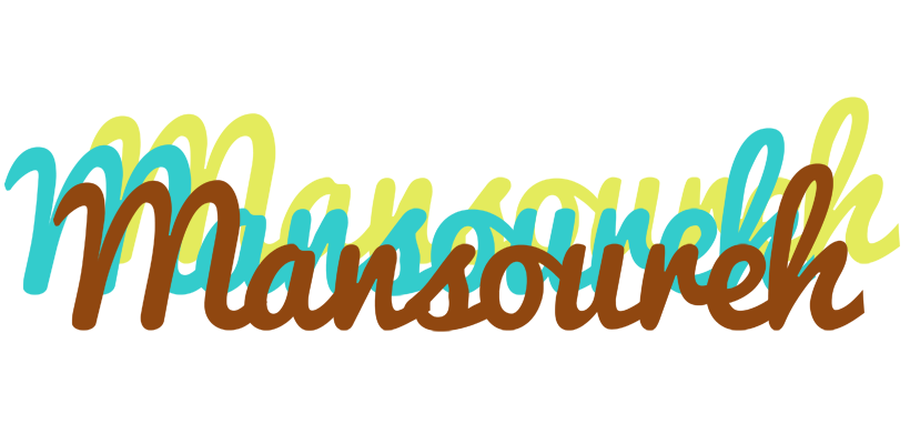 Mansoureh cupcake logo