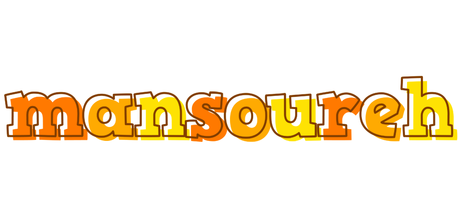 Mansoureh desert logo