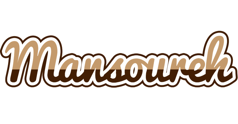 Mansoureh exclusive logo