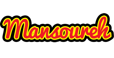 Mansoureh fireman logo