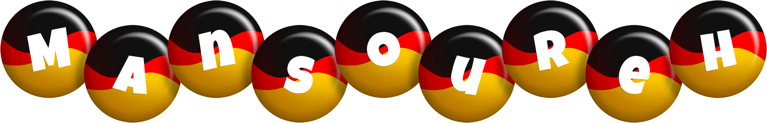 Mansoureh german logo
