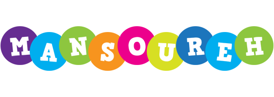 Mansoureh happy logo