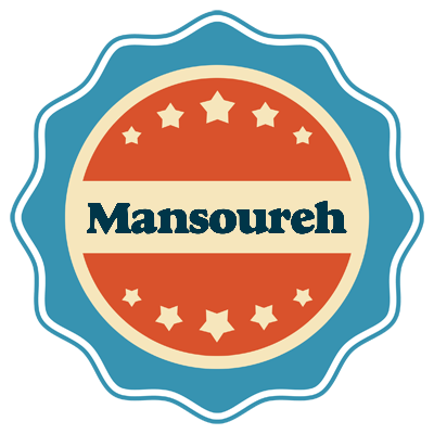 Mansoureh labels logo