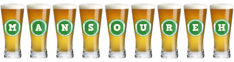 Mansoureh lager logo