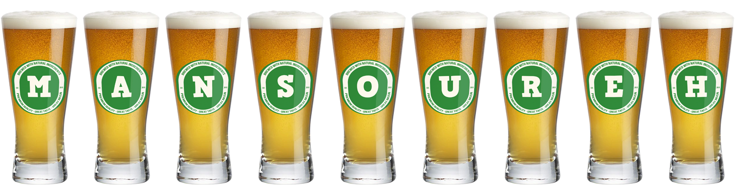 Mansoureh lager logo