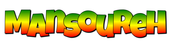 Mansoureh mango logo