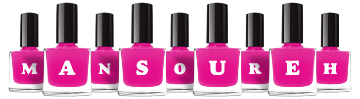 Mansoureh nails logo