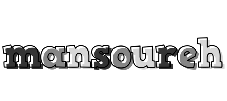 Mansoureh night logo