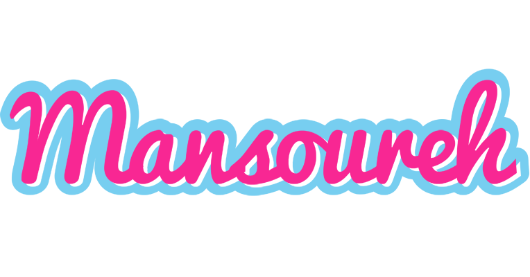 Mansoureh popstar logo