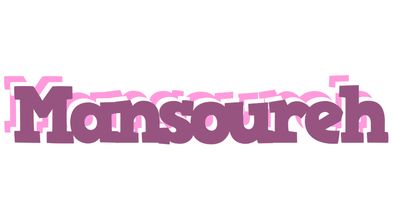 Mansoureh relaxing logo