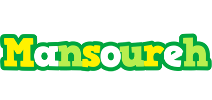 Mansoureh soccer logo