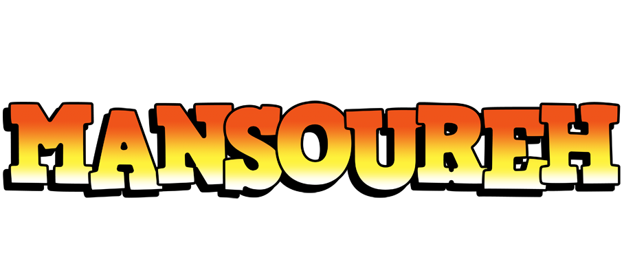 Mansoureh sunset logo