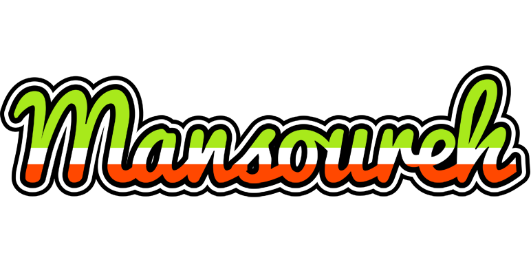Mansoureh superfun logo